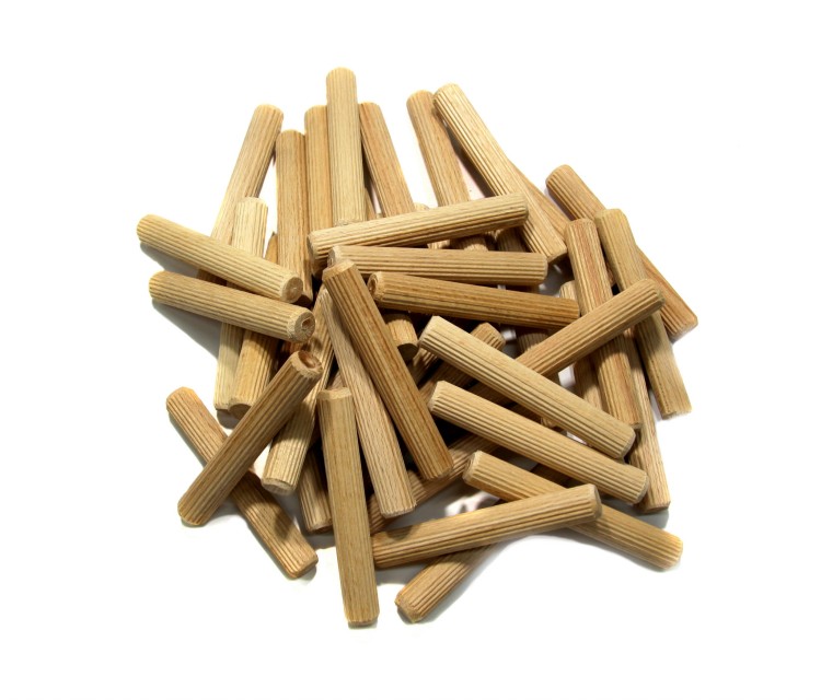 kołki drewniane bukowe 12x80