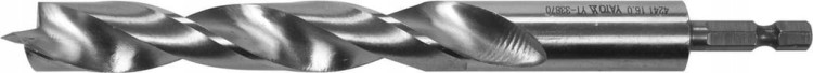 Wiertło do drewna spiralne 16 mm HEX Yato YT-33870