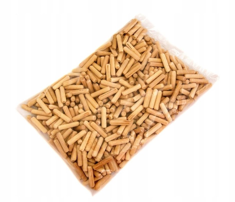 Kołki montażowe do Mebli Drewniane 16x75mm - 50szt