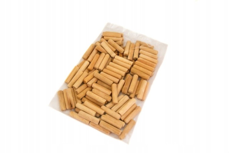 Kołki montażowe Meblowe Drewniane 12x30mm - 100szt