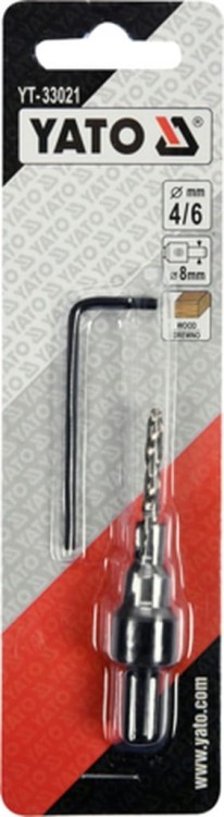Wiertło do konfirmatów 4 - 6mm Yato YT-33021