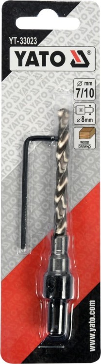 Wiertło do konfirmatów 7 -10 mm YT-33023 YATO