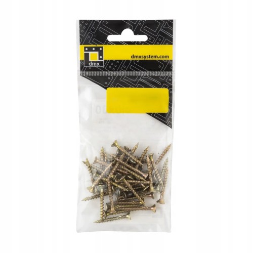 Wkręty ciesielskie stożkowe do drewna 5x80 mm op. 10 sztuk Domax