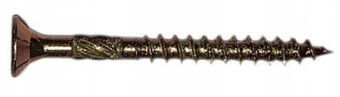 Wkręt do drewna stożkowy z gwintem tnącym 3x30 mm 250 sztuk Marcopol