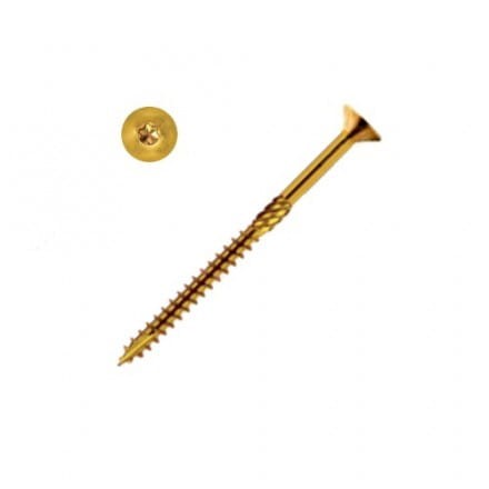 Wkręty ciesielskie stożkowe Domax 310406 4x60 mm 200 sztuk