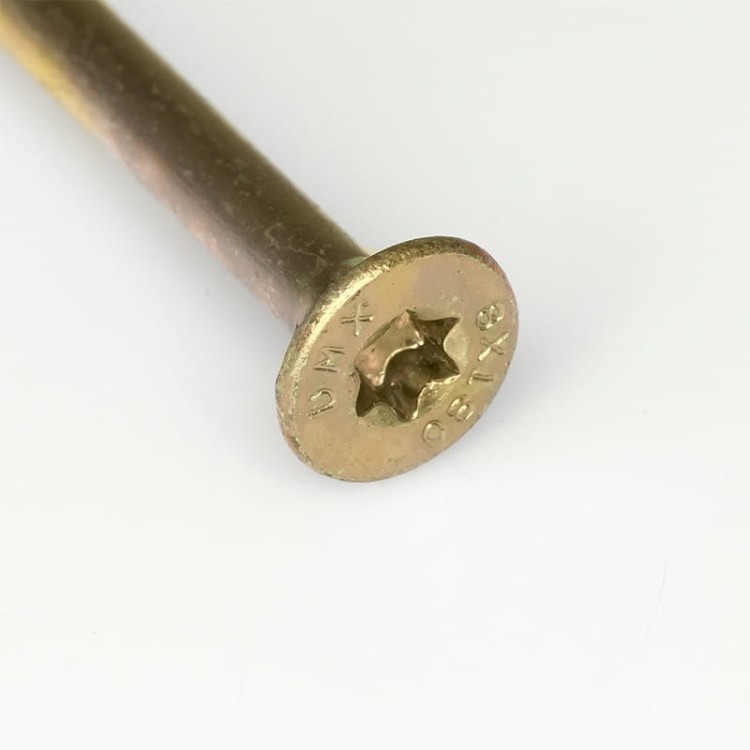 Wkręty ciesielskie konstrukcyjne łeb stożkowy 4x70mm 200 sztuk DOMAX