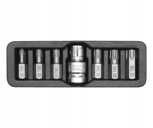 Komplet siedmiu kluczy torx Yato YT-0410