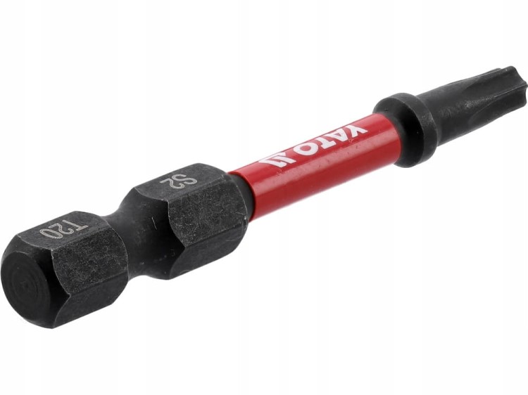 YATO BITY KOŃCÓWKI UDAROWE DO WKRĘTARKI 1/4" 50mm GROT Torx T20 2szt.