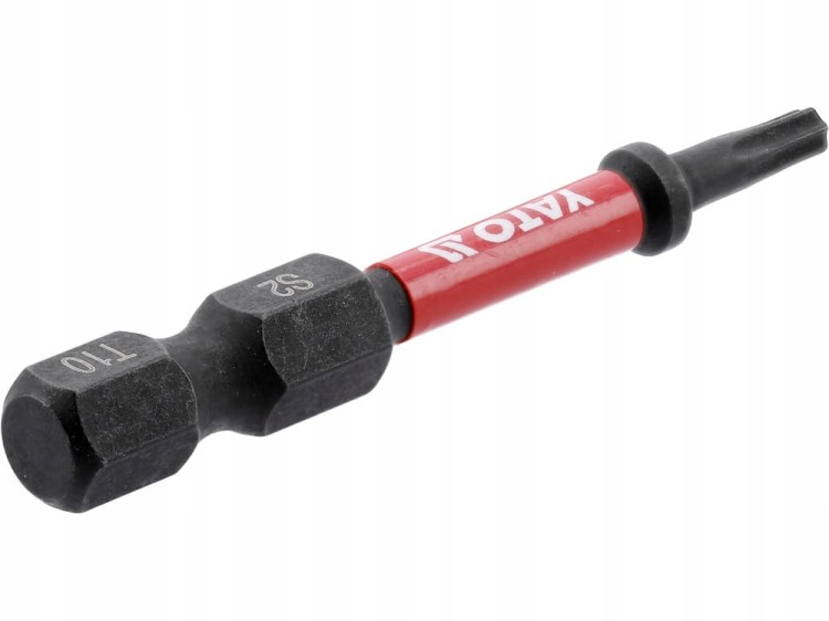 YATO BITY KOŃCÓWKI UDAROWE DO WKRĘTARKI 1/4" 50mm GROT Torx T10 2szt.