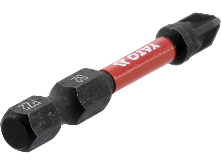 YATO YT-78044 ZESTAW BITÓW UDAROWYCH 2szt. PZ2 1/4" (50mm)