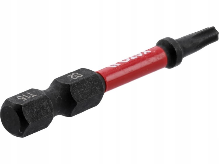 YATO BITY KOŃCÓWKI UDAROWE DO WKRĘTARKI 1/4" 50mm GROT Torx T15 2szt.