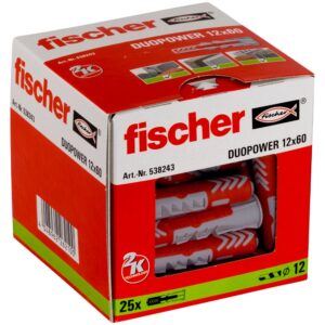 Kołki Fischer DuoPower 12×60 mm op. 25 sztuk